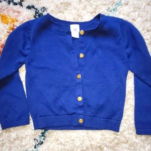 Navy cardigan 2t
